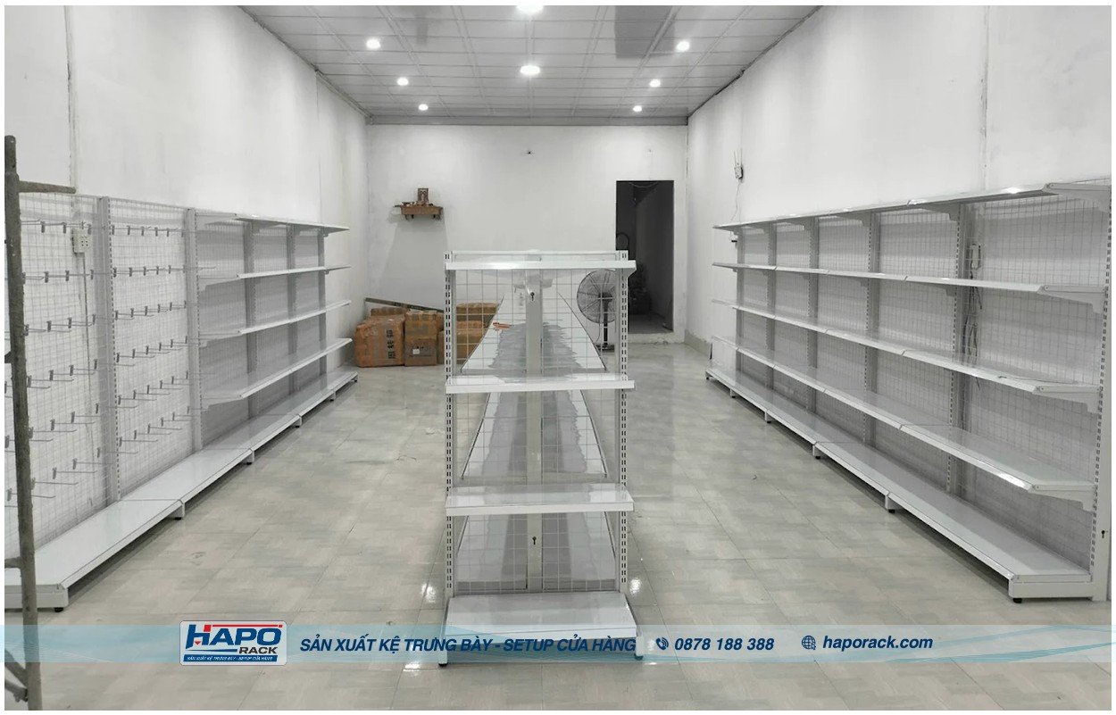 Kệ Siêu Thị Chuẩn Trưng Bày - Giải Pháp Tăng Doanh Thu Hiệu Quả