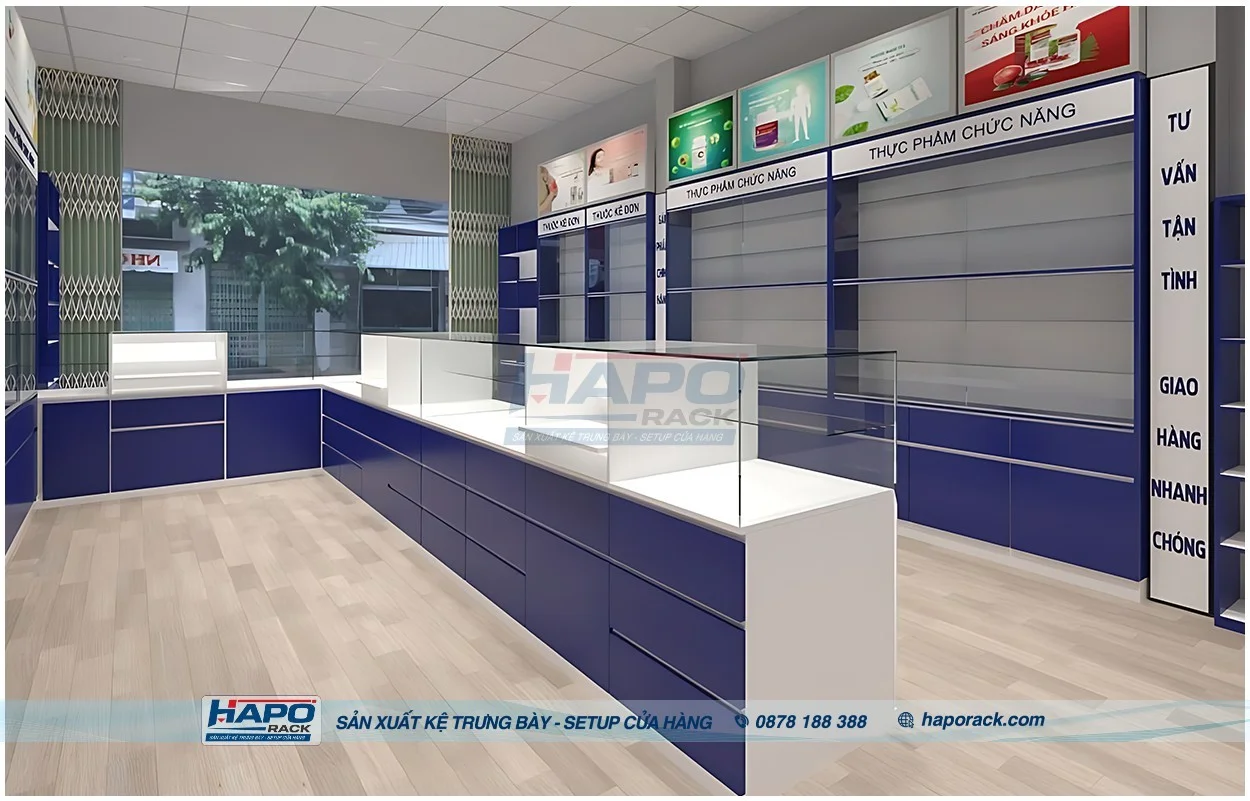 Bí Quyết Thiết Kế Cửa Hàng Thuốc Tây Đẹp, Khoa Học Và Dễ Vận Hành