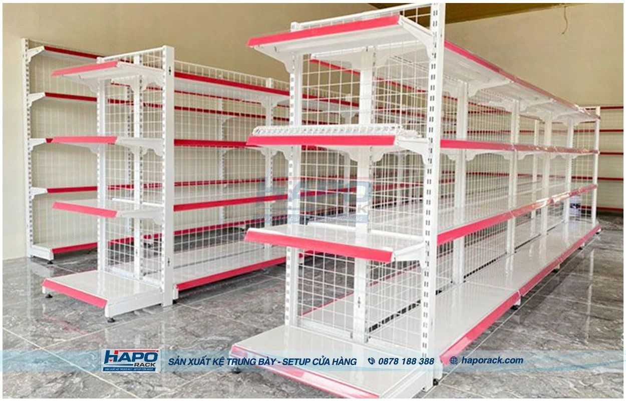 Giá Kệ Siêu Thị: Yếu Tố Quan Trọng Giúp Cửa Hàng Nổi Bật Hơn Đối Thủ