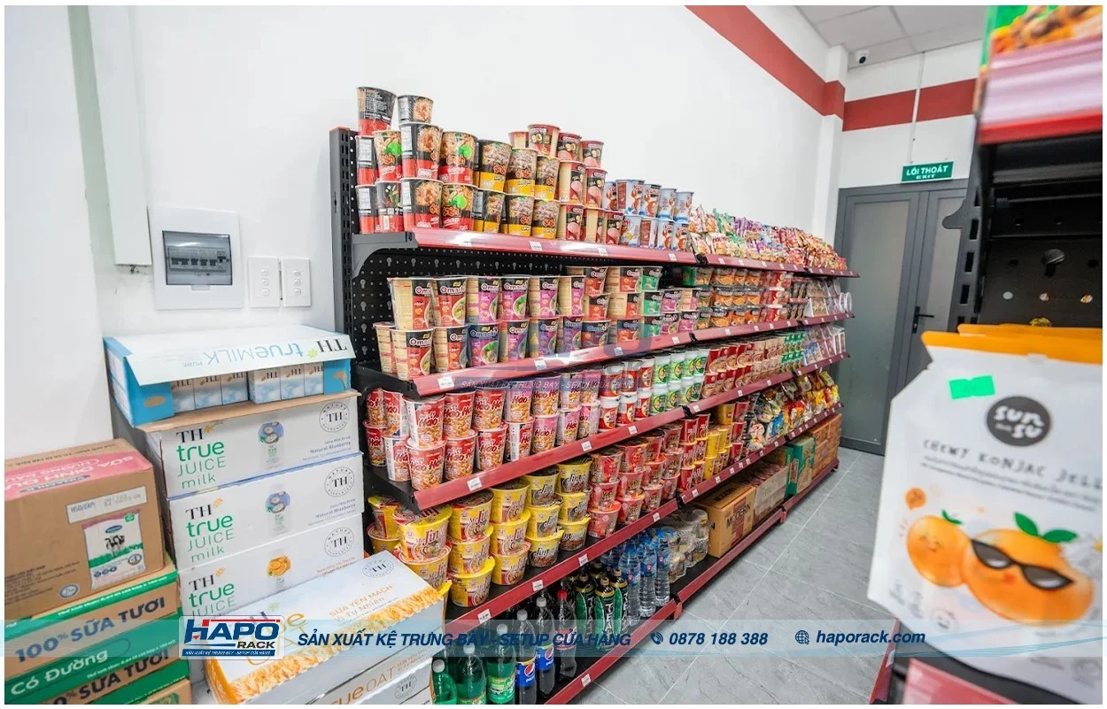 Giá Kệ Siêu Thị – Yếu Tố Quyết Định Thành Công Của Cửa Hàng Bán Lẻ