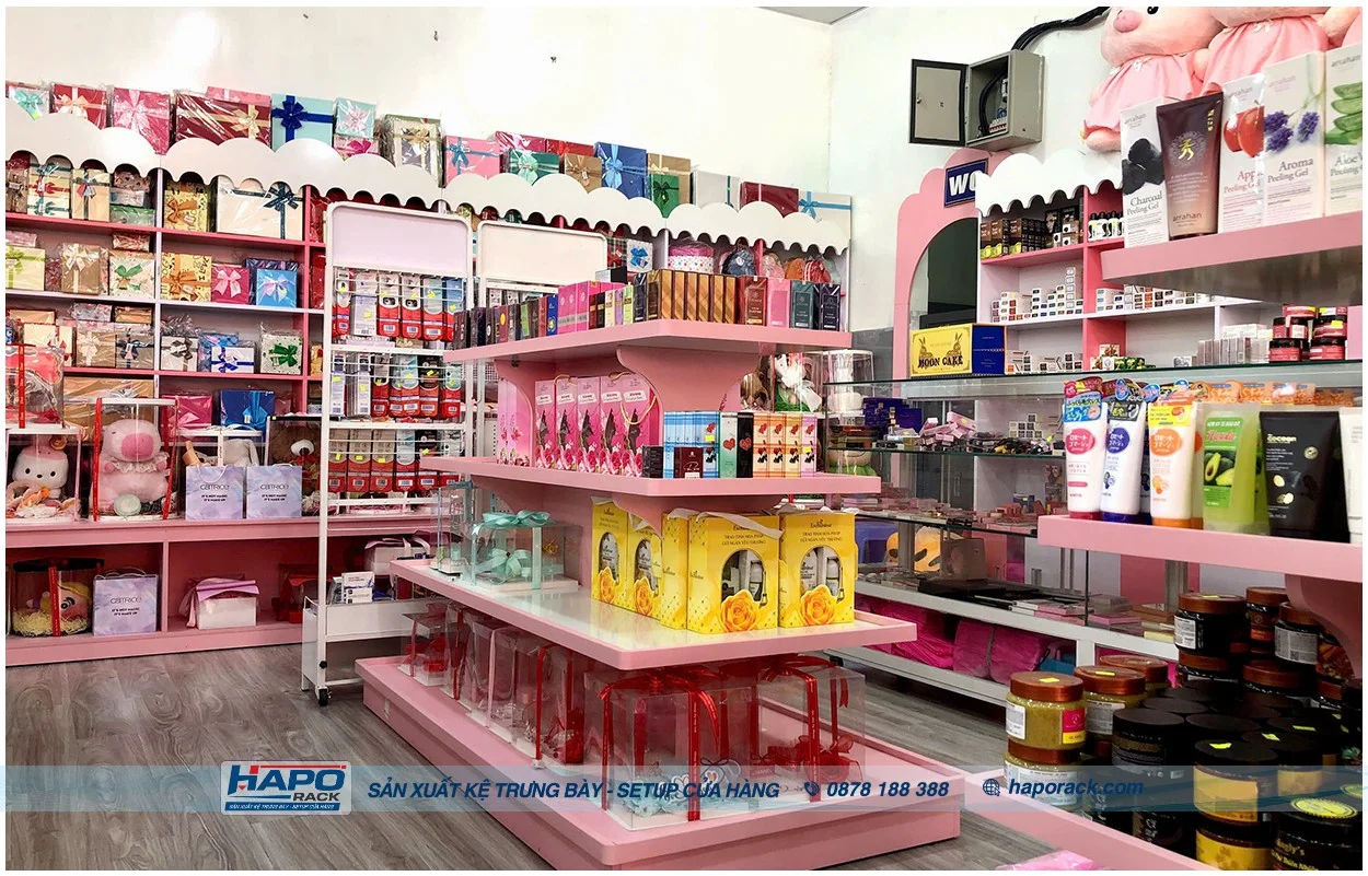 Giải Pháp Kệ Trưng Bày Hàng Hóa Hiệu Quả Cho Siêu Thị Mini