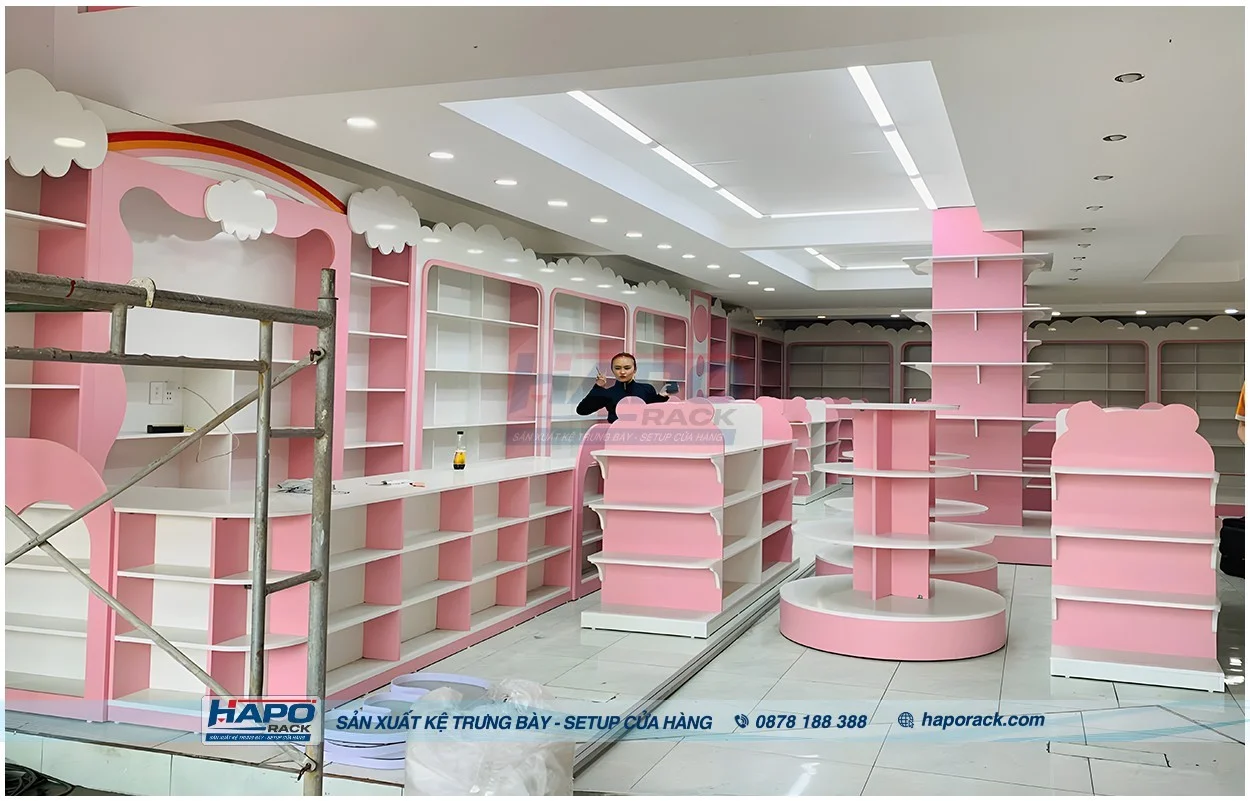 Giải Pháp Kệ Trưng Bày Hàng Hóa Tối Ưu Không Gian & Tăng Doanh Số