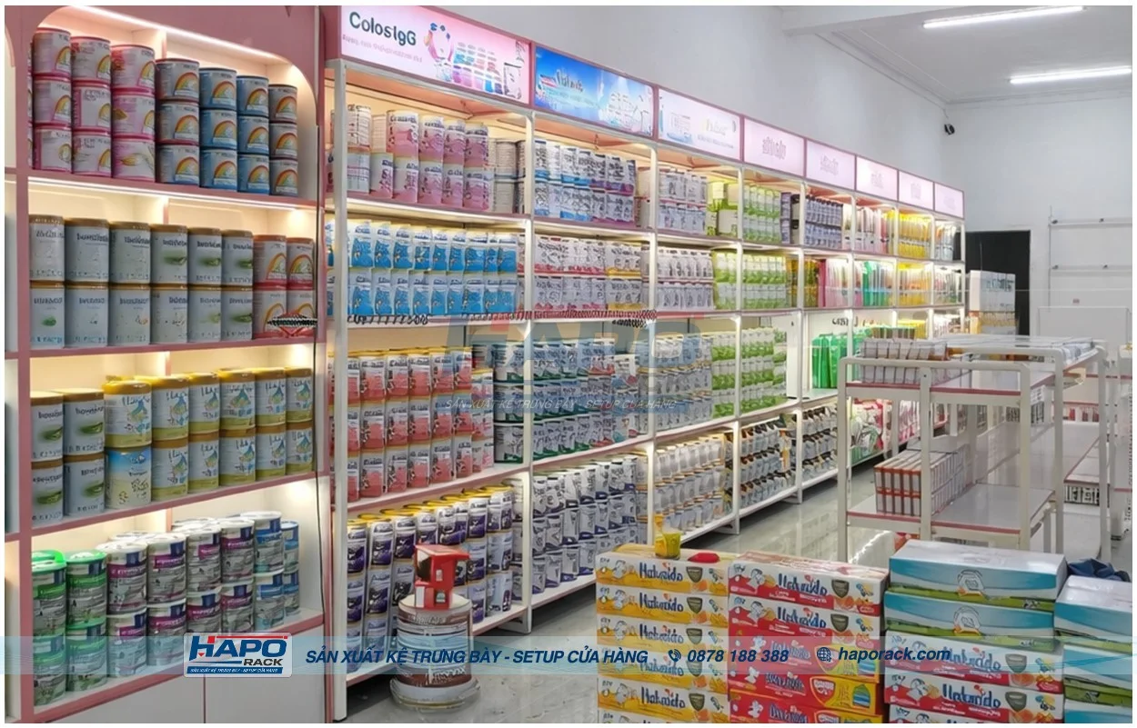 Gợi Ý Thiết Kế Cửa Hàng Sữa Nhỏ Gọn Nhưng Hiệu Quả