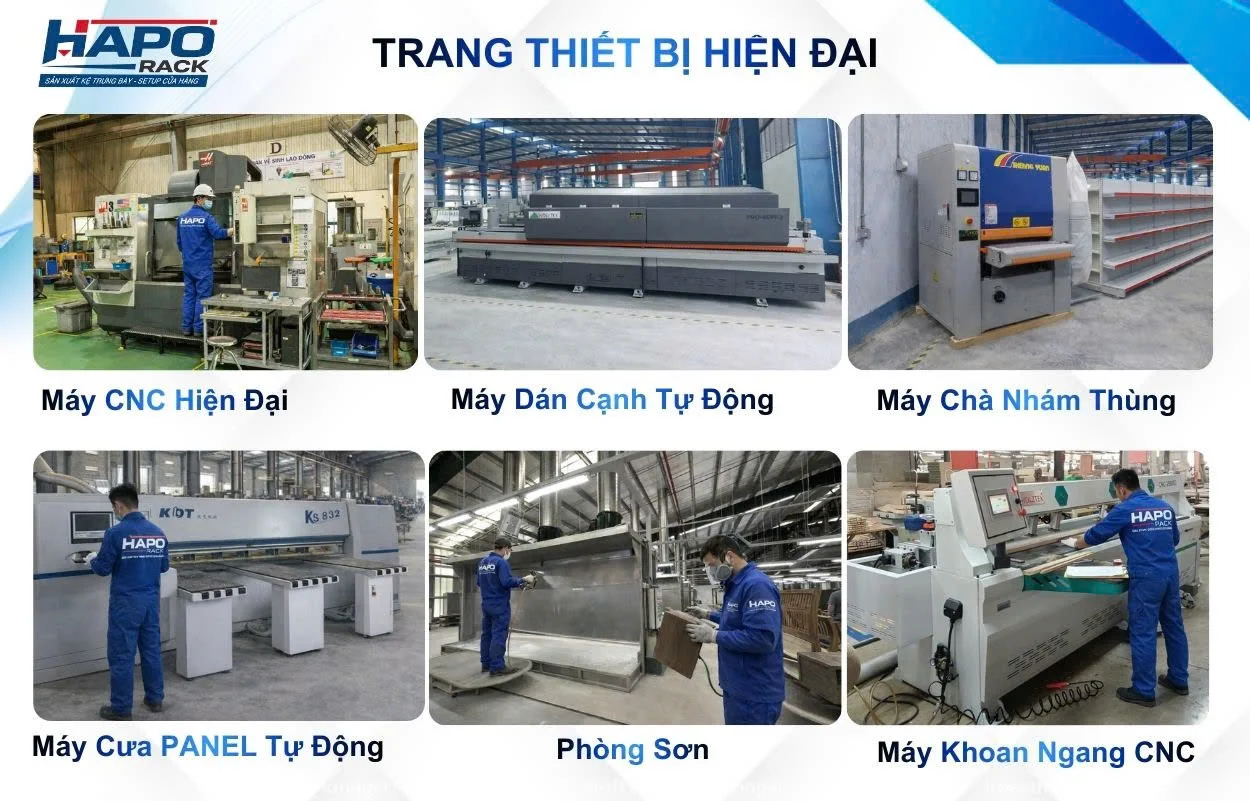 Kệ siêu thị tối ưu không gian trưng bày