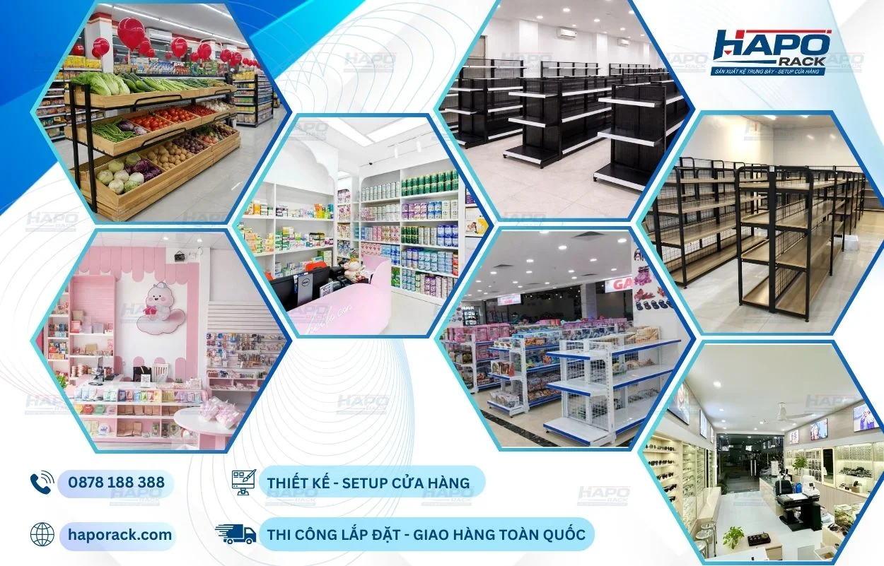 Kệ Tạp Hóa Bền Đẹp, Giá Tốt – Bí Quyết Mở Cửa Hàng Thành Công