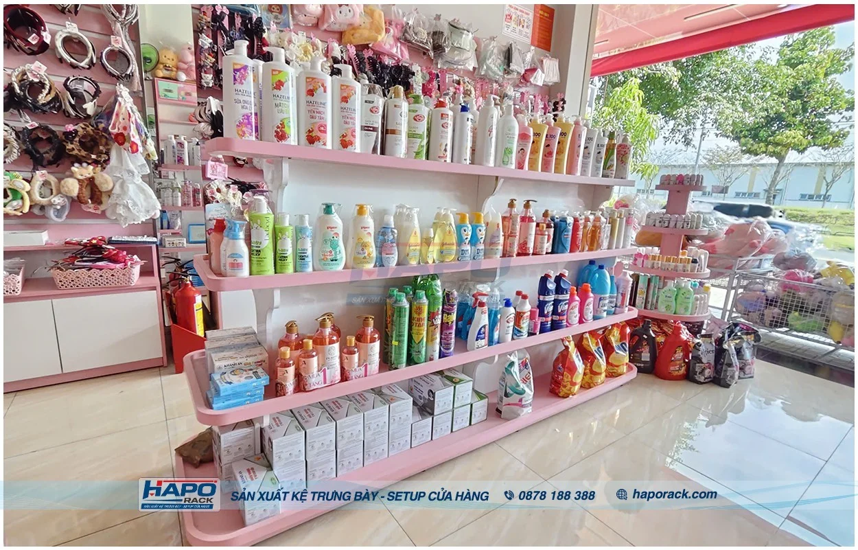 Kệ Trưng Bày Chuyên Nghiệp – Tối Ưu Không Gian, Gia Tăng Hiệu Quả Bán Hàng