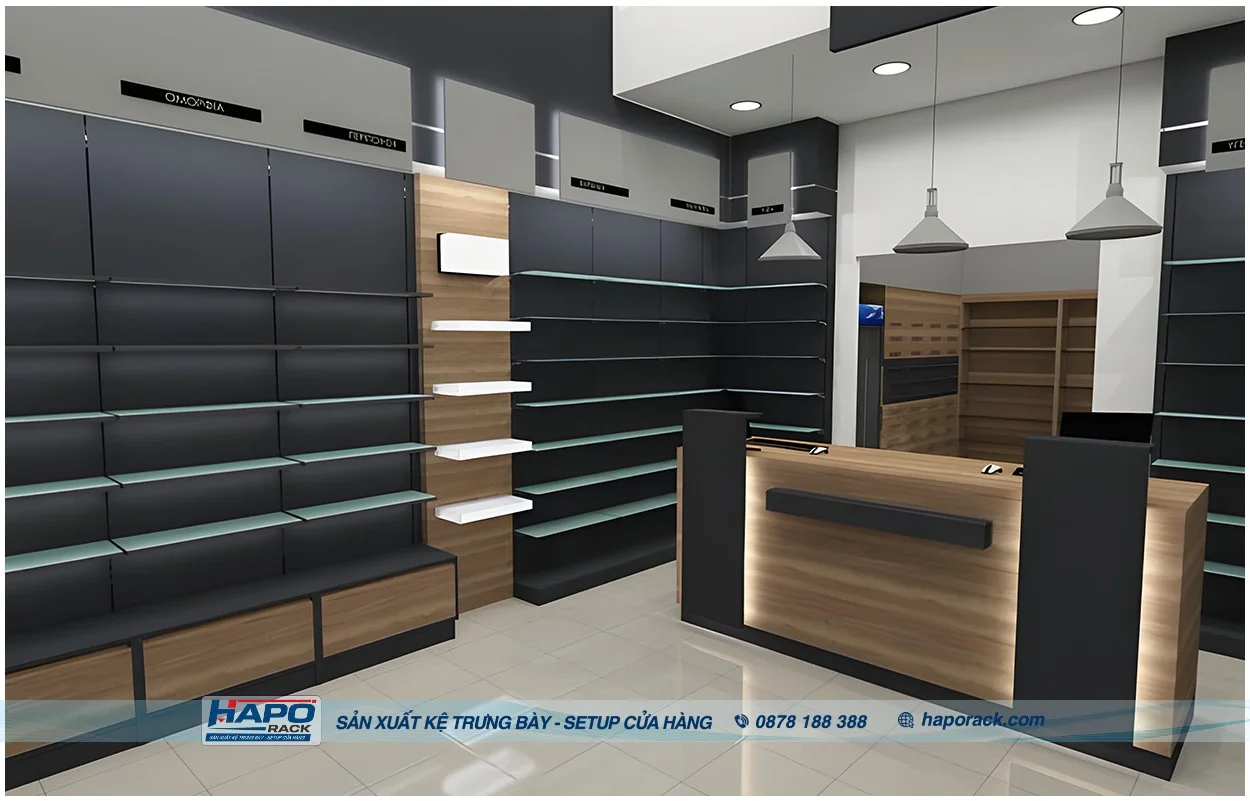 Kệ Trưng Bày Đẹp, Bền – Lựa Chọn Tối Ưu Cho Không Gian Kinh Doanh