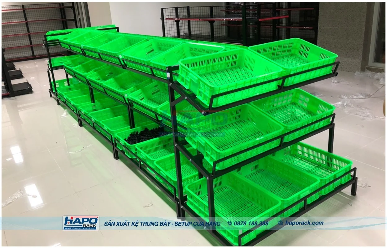 Kệ Trưng Bày Hàng Hóa Cho Siêu Thị, Shop Và Cửa Hàng Tạp Hóa
