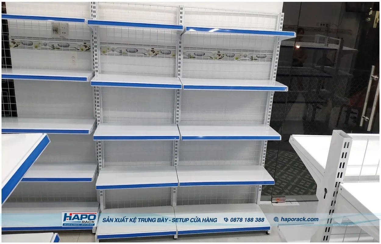 Kệ Trưng Bày Hàng Hóa Đẹp, Bền, Tiết Kiệm Chi Phí Cho Cửa Hàng