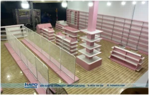 Kệ Trưng Bày Hàng Hóa Đẹp – Bí Quyết Tối Ưu Trưng Bày Sản Phẩm