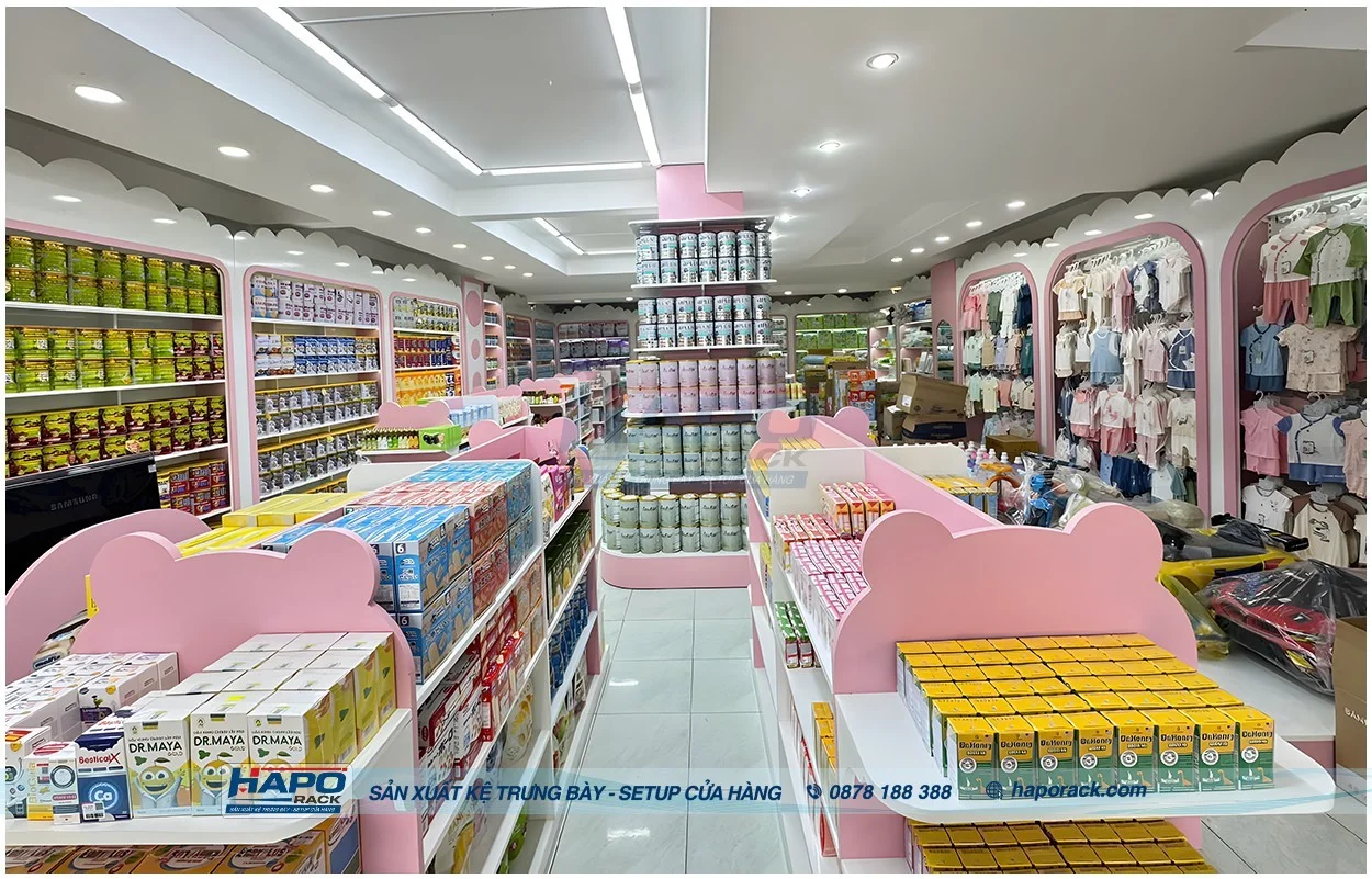 Kệ Trưng Bày Mỹ Phẩm, Thời Trang, Tạp Hóa – Thiết Kế Sao Cho Hiệu Quả?