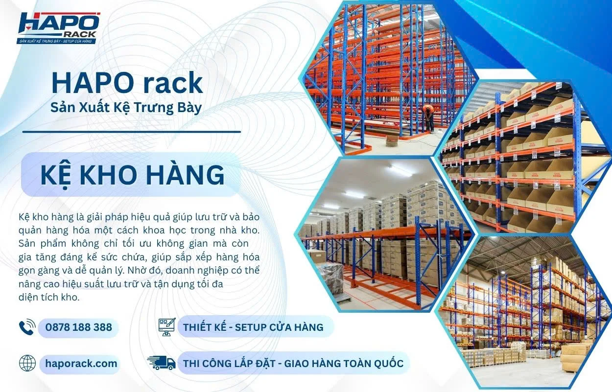 Nhận thiết kế kệ siêu thị theo yêu cầu