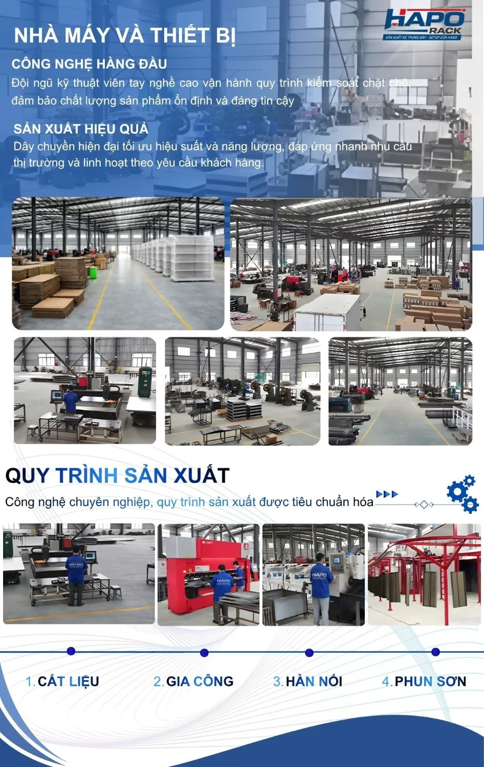 Sản xuất nhanh – giao hàng toàn quốc