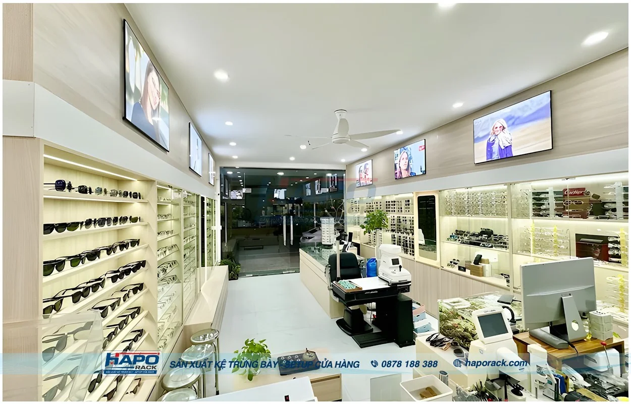 Thiết Kế Cửa Hàng Mắt Kính Hiệu Quả – Thu Hút Khách Ngay Từ Cái Nhìn Đầu