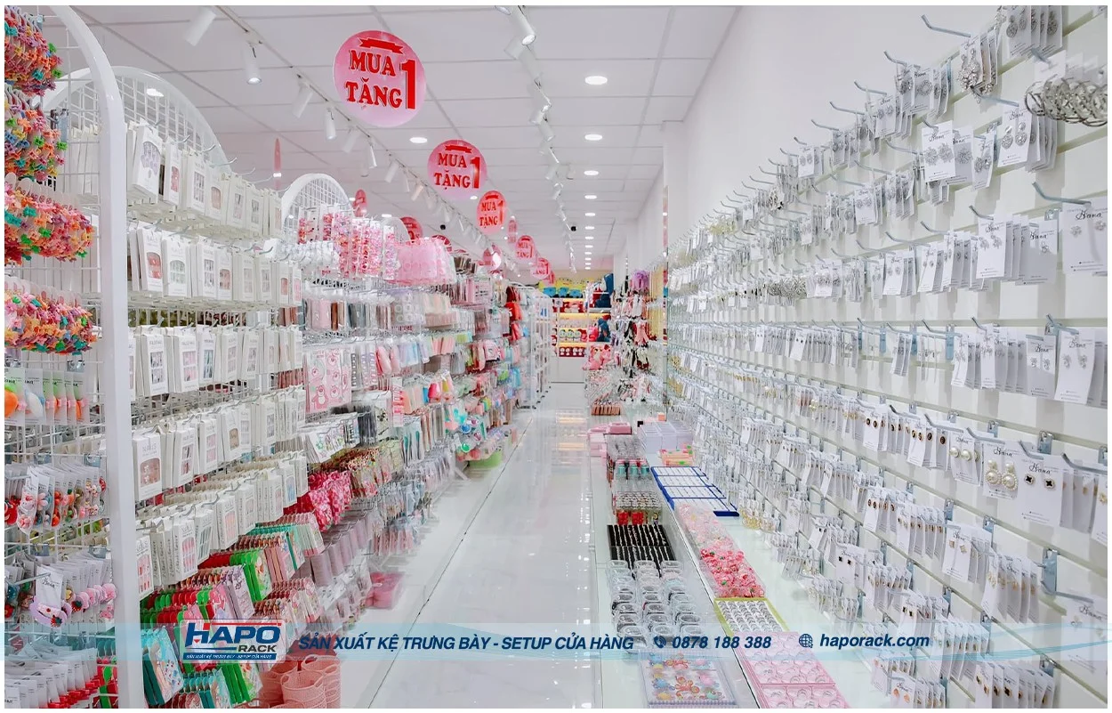 Thiết Kế Cửa Hàng Phụ Kiện Túi Xách, Trang Sức, Kính Mắt Chuyên Nghiệp