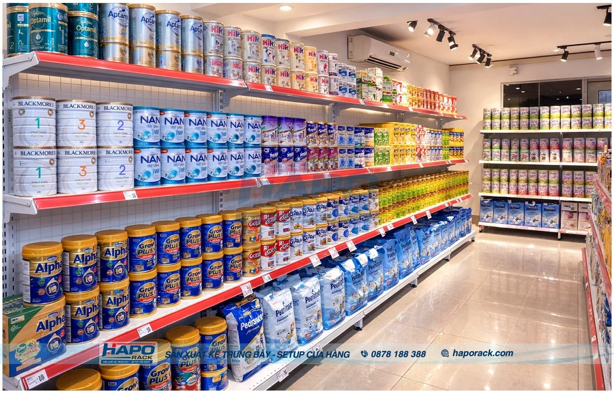 Thiết Kế Cửa Hàng Sữa 2026: Xu Hướng Hiện Đại & Tối Ưu Trưng Bày