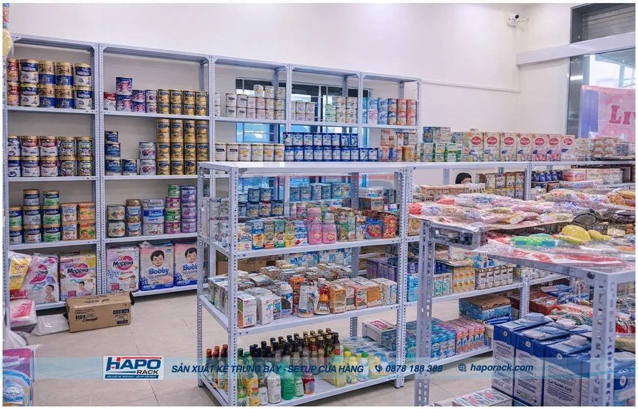 Thiết Kế Cửa Hàng Sữa Đẹp, Khoa Học Giúp Tăng Doanh Thu