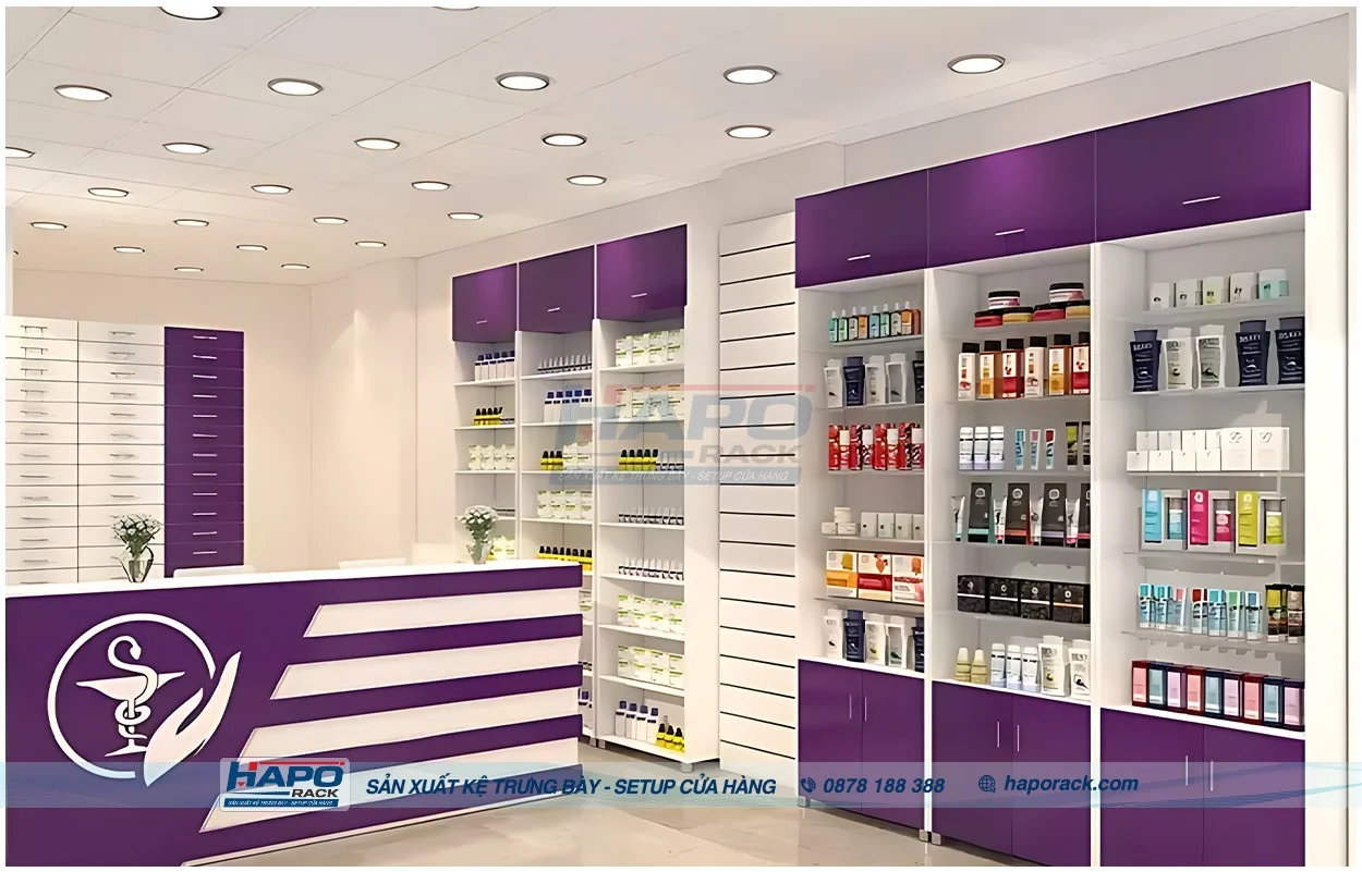 Thiết Kế Cửa Hàng Thuốc Tây Hiện Đại Giúp Tối Ưu Không Gian Và Doanh Thu
