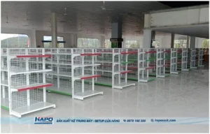 Thiết Kế Và Lắp Đặt Kệ Siêu Thị Giá Rẻ Cho Cửa Hàng Mới Mở