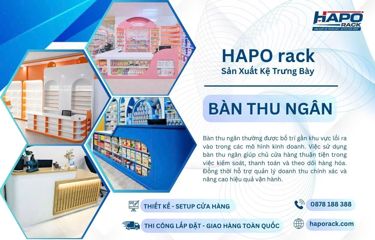 Xưởng sản xuất kệ siêu thị chất lượng cao