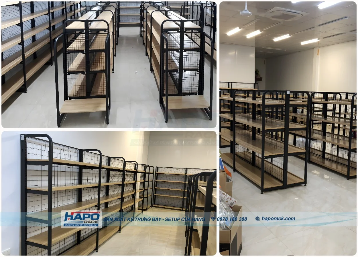 Báo Giá Kệ Siêu Thị Tại P. Vĩnh Tân TP.HCM – Xưởng Sản Xuất Trực Tiếp