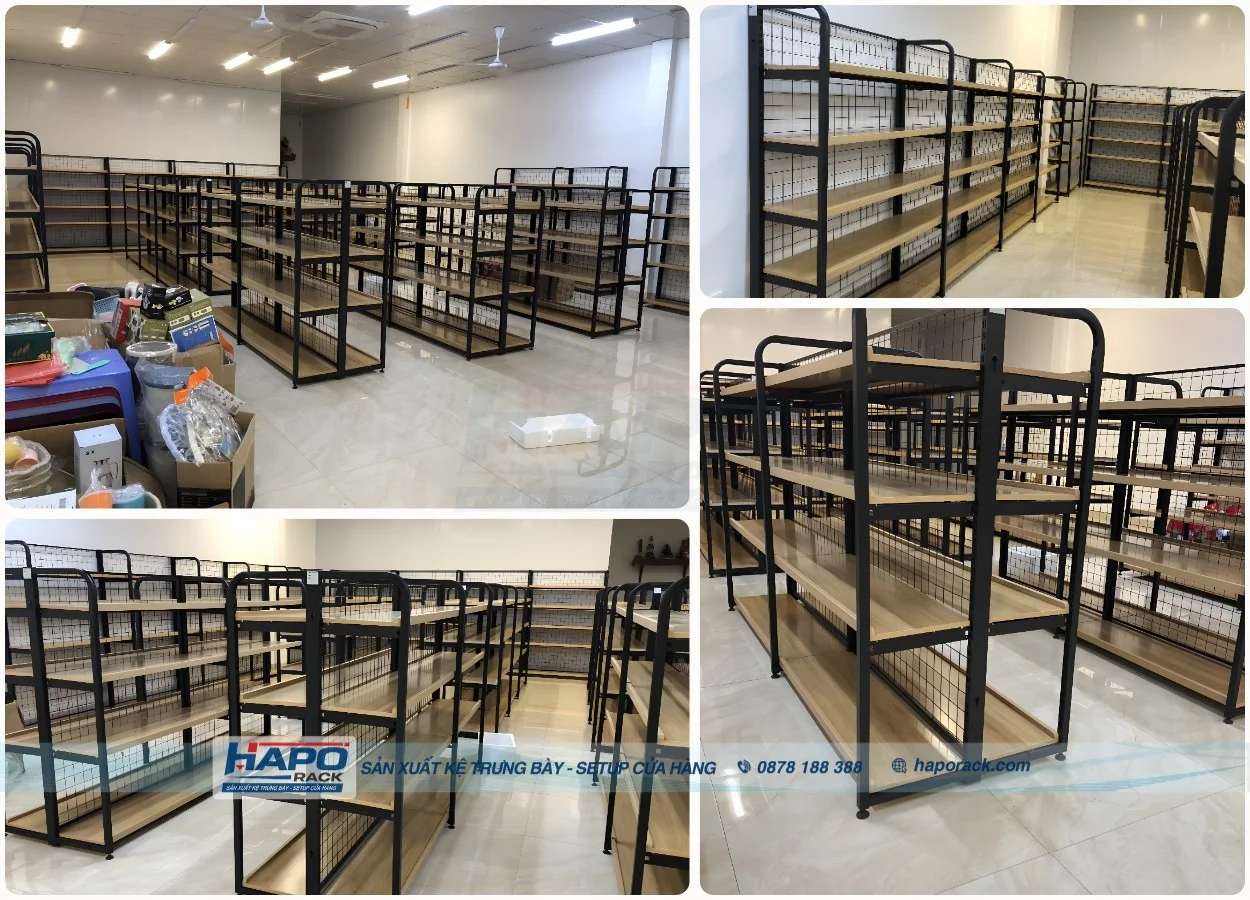 Báo Giá Xưởng Sản Xuất Kệ Siêu Thị Tại P. Bình Tiên TP. Hồ Chí Minh Mới Nhất