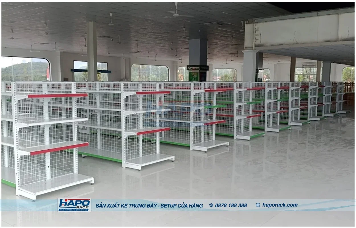 Báo Giá Xưởng Sản Xuất Kệ Siêu Thị Tại P. Tân Hưng TP. Hồ Chí Minh Mới Nhất