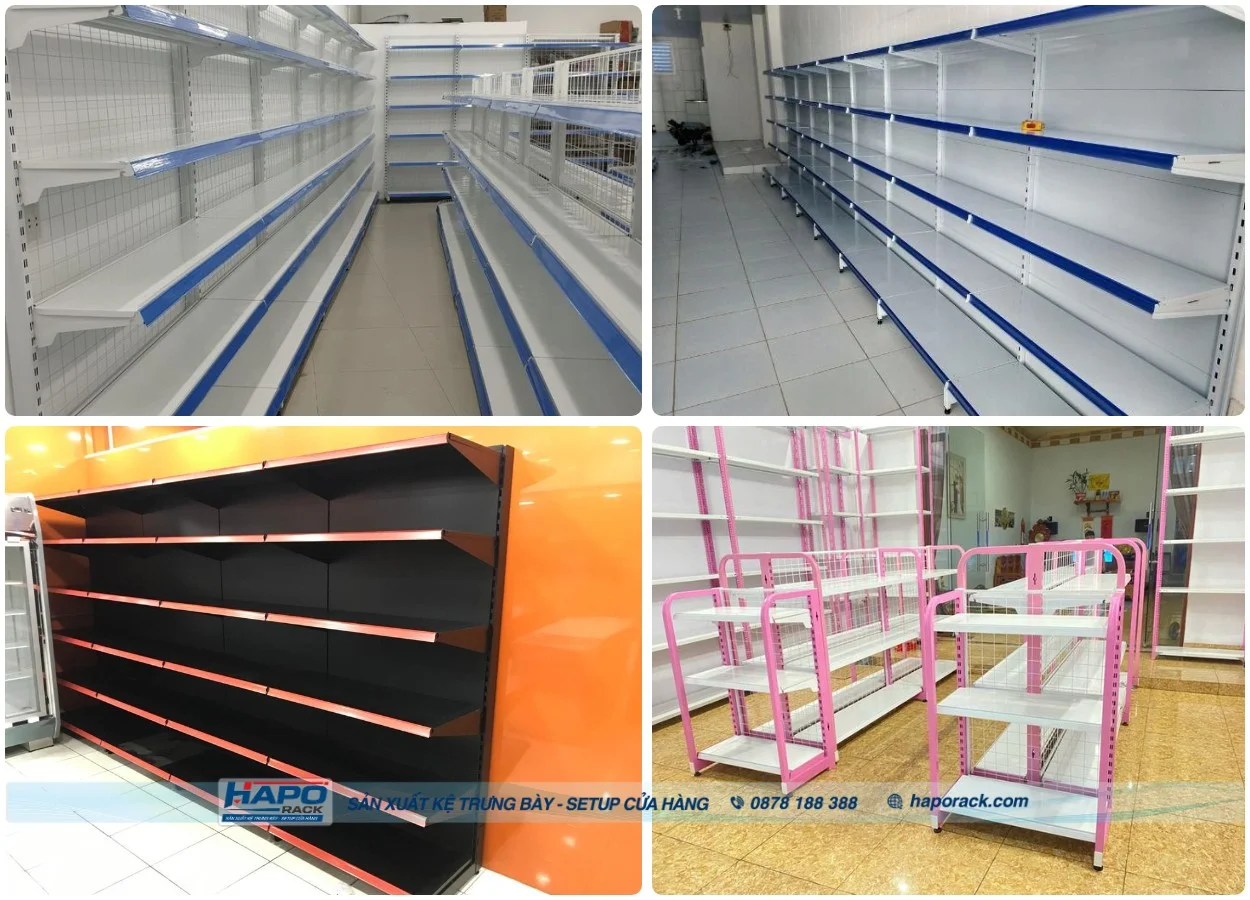 Cơ sở sản xuất kệ siêu thị tại P. Tân Khánh TP. Hồ Chí Minh uy tín