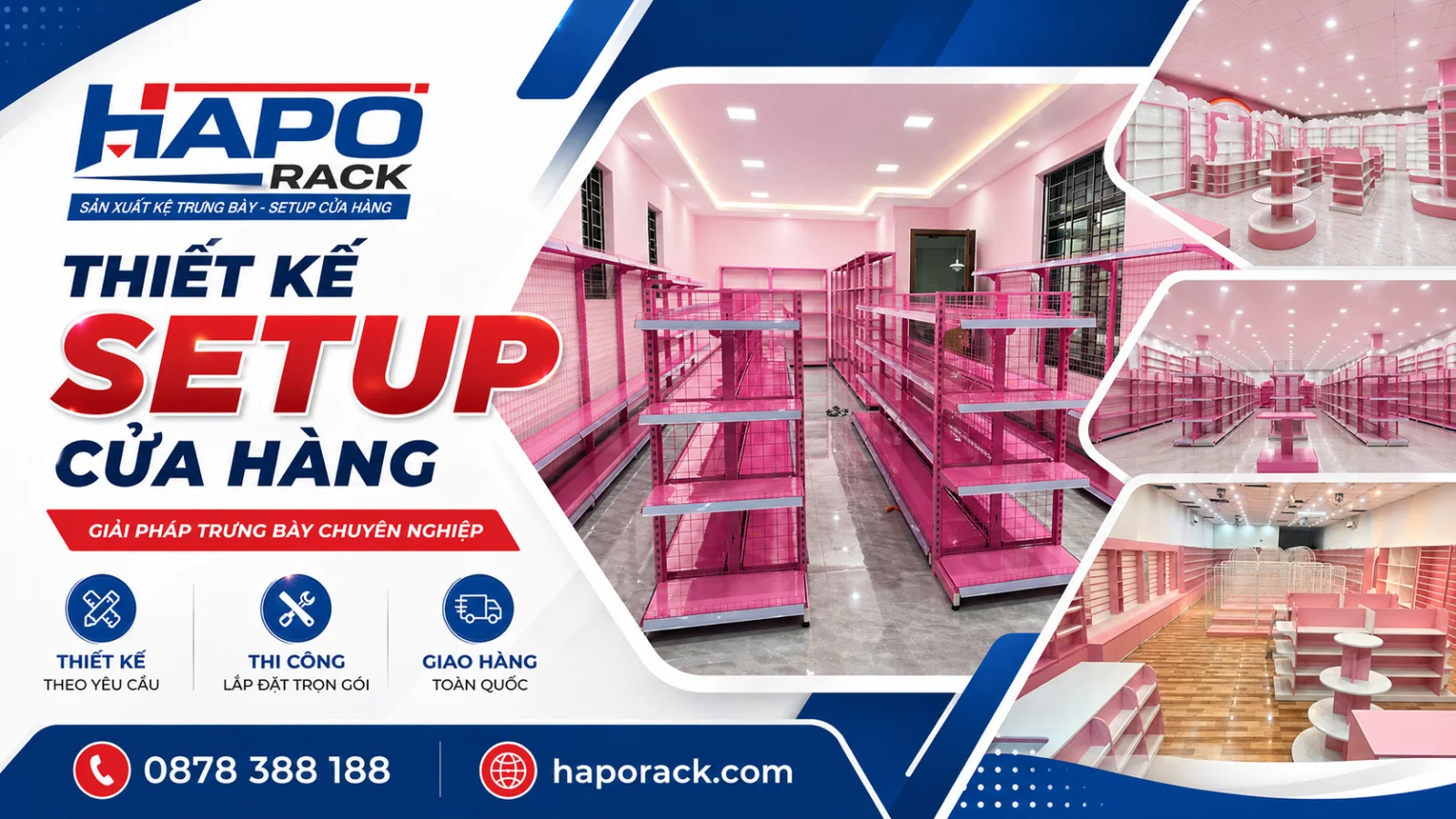 Công ty sản xuất kệ siêu thị tại Bình Hưng Hòa TP. Hồ Chí Minh