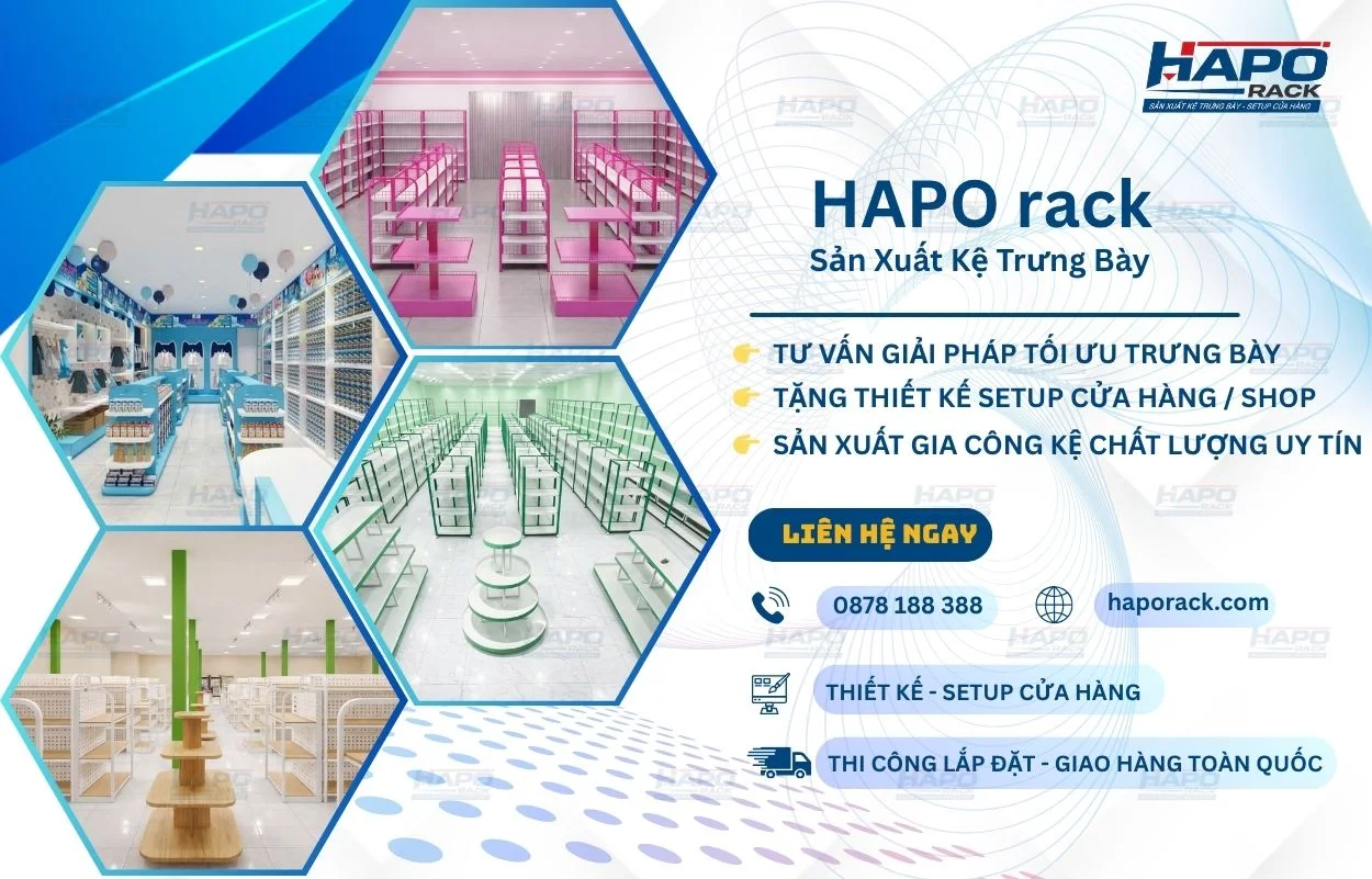 Địa Chỉ Xưởng Sản Xuất Kệ Siêu Thị Tại P. Bình Phú TP. Hồ Chí Minh Chất Lượng