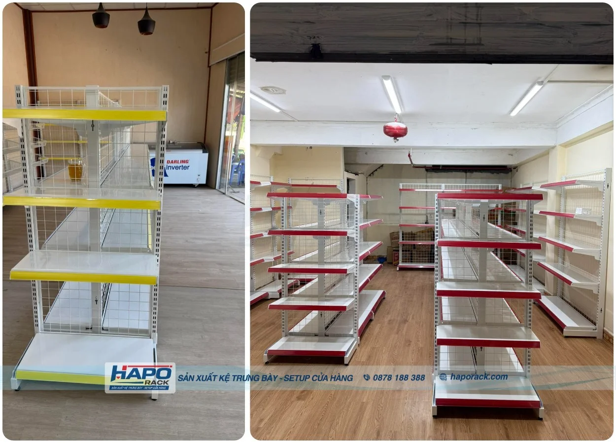 Địa chỉ xưởng sản xuất kệ siêu thị tại P. Tân Phú TP. Hồ Chí Minh đáng tin cậy