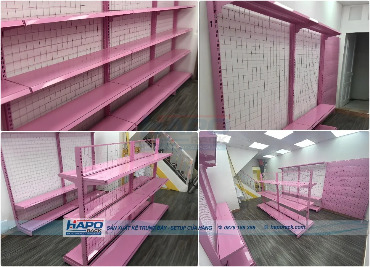 Địa chỉ xưởng sản xuất kệ siêu thị tại P. Đức Nhuận TP. Hồ Chí Minh giá tốt