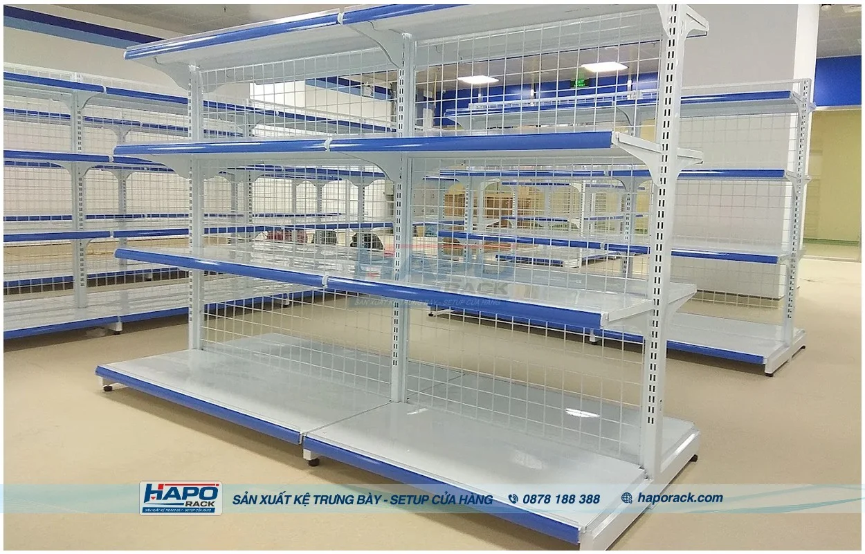 Nên chọn xưởng sản xuất kệ siêu thị tại P. Đức Nhuận TP. Hồ Chí Minh nào tốt?