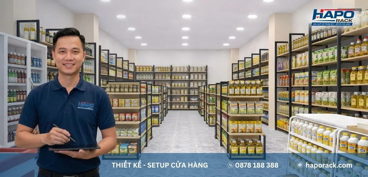 Xưởng Gia Công Kệ Siêu Thị Tại P. Bình Phú TP. Hồ Chí Minh Theo Yêu Cầu