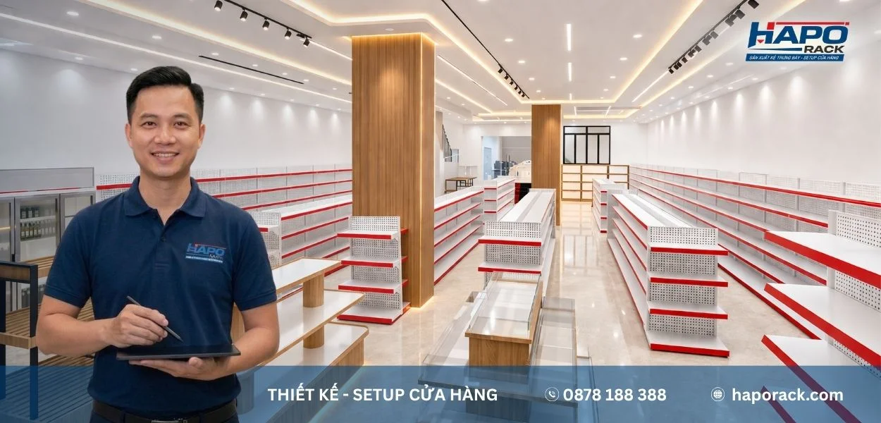 Xưởng Gia Công Kệ Siêu Thị Tại P. Tân Tạo TP. Hồ Chí Minh Theo Yêu Cầu