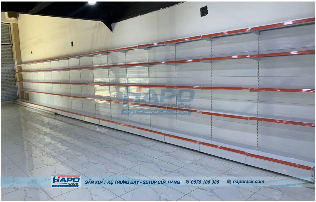 Xưởng kệ siêu thị giá xưởng tại P. Phước Thắng TP. Hồ Chí Minh