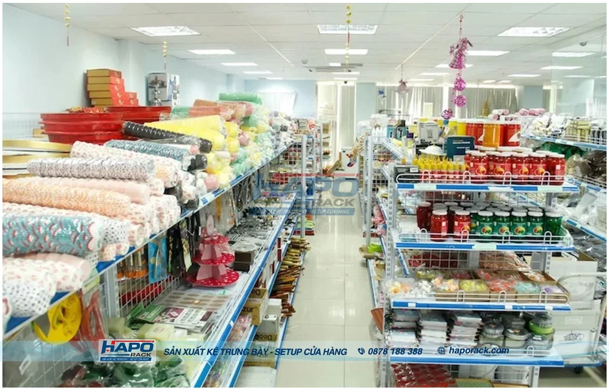 Xưởng Kệ Siêu Thị Tại P. An Khánh TP. Hồ Chí Minh – Thiết Kế & Lắp Đặt Trọn Gói