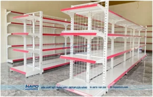 Xưởng sản xuất kệ siêu thị chuyên nghiệp tại P. Tân Bình TP. Hồ Chí Minh