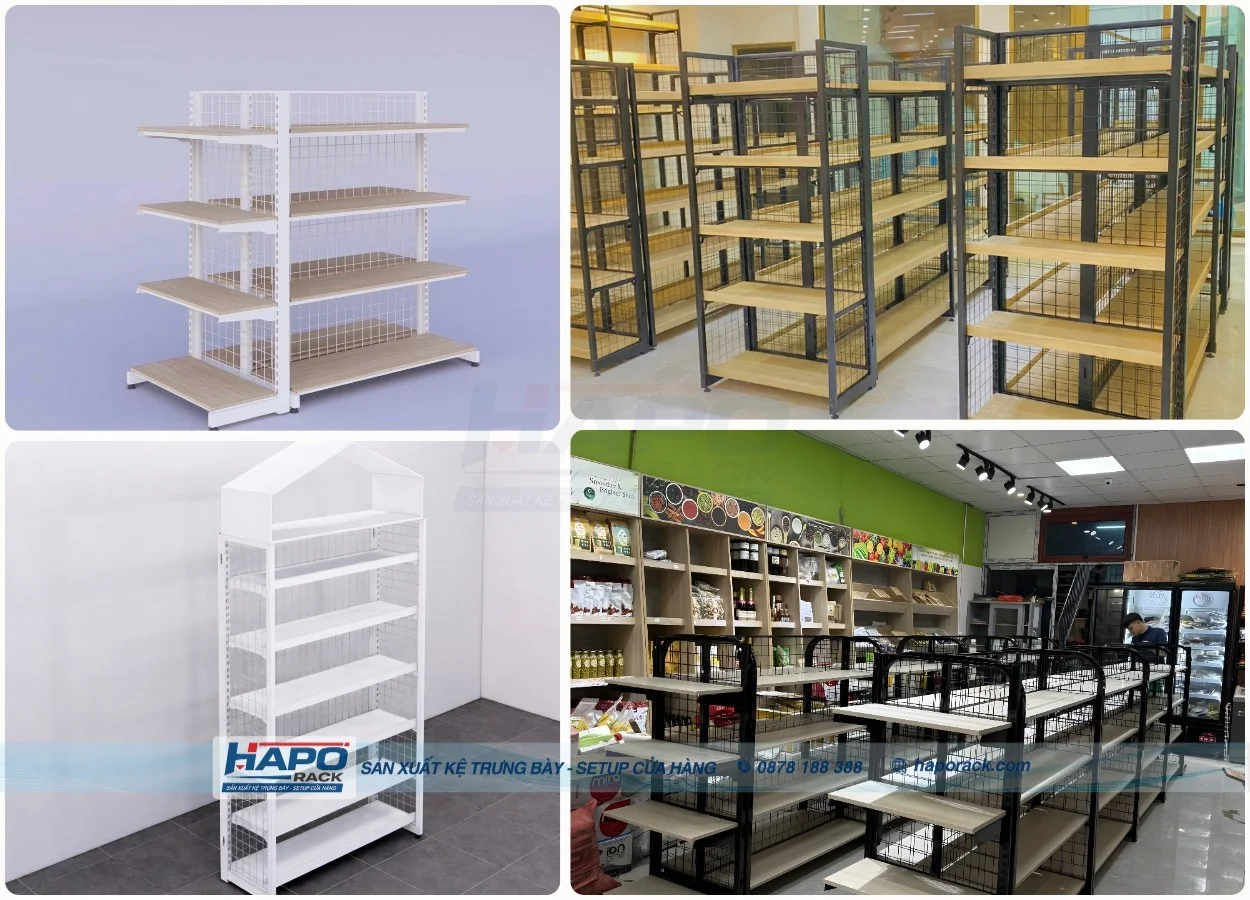 Xưởng Sản Xuất Kệ Siêu Thị Lắp Đặt Nhanh Tại P. Tân Định TP. Hồ Chí Minh