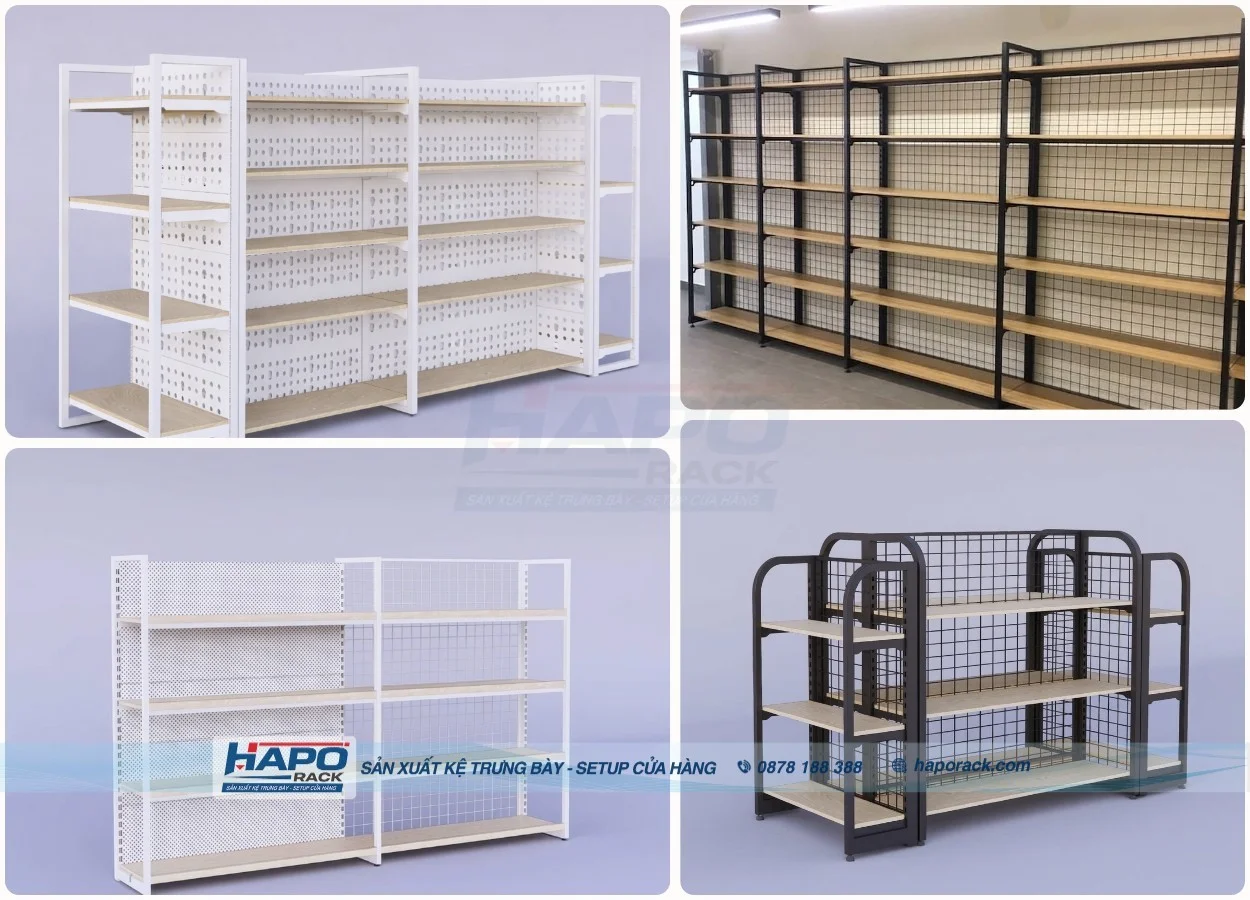 Xưởng Sản Xuất Kệ Siêu Thị Mini Tại P. Tân Tạo TP. Hồ Chí Minh Trọn Gói