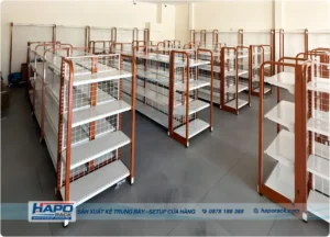 Xưởng Sản Xuất Kệ Siêu Thị Tại P. Bình Tây TP. Hồ Chí Minh Thi Công Nhanh