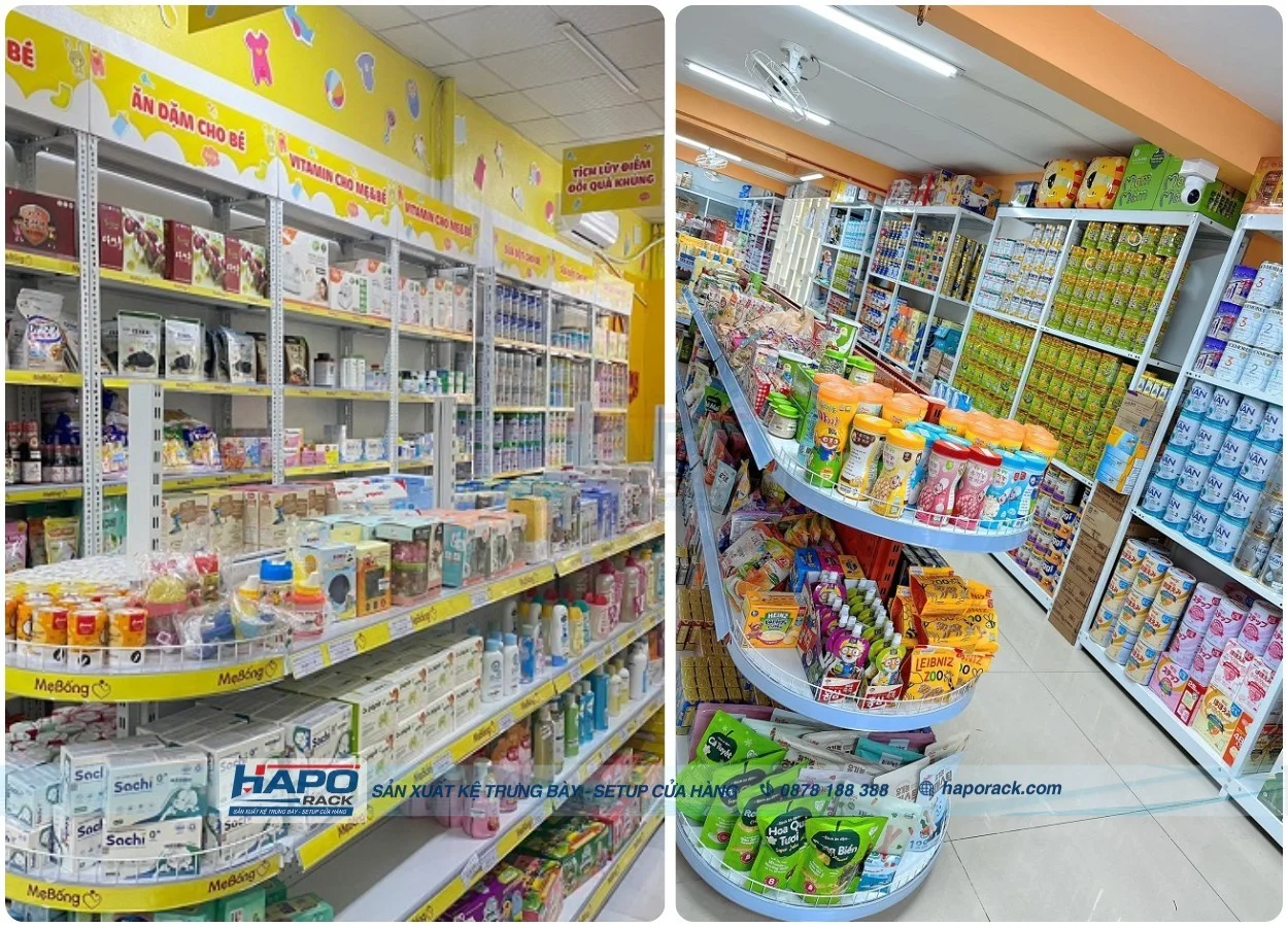 Xưởng Sản Xuất Kệ Siêu Thị Tại P. Hạnh Thông TP. Hồ Chí Minh Giá Tốt, Uy Tín