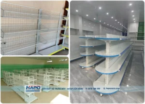 Xưởng Sản Xuất Kệ Siêu Thị Tại P. Tam Thắng TP. Hồ Chí Minh Uy Tín, Giá Tốt