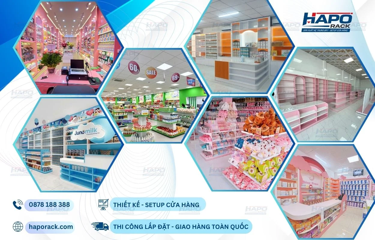 Xưởng Sản Xuất Kệ Siêu Thị Tại P. Tân Hải TP. Hồ Chí Minh Chất Lượng Cao