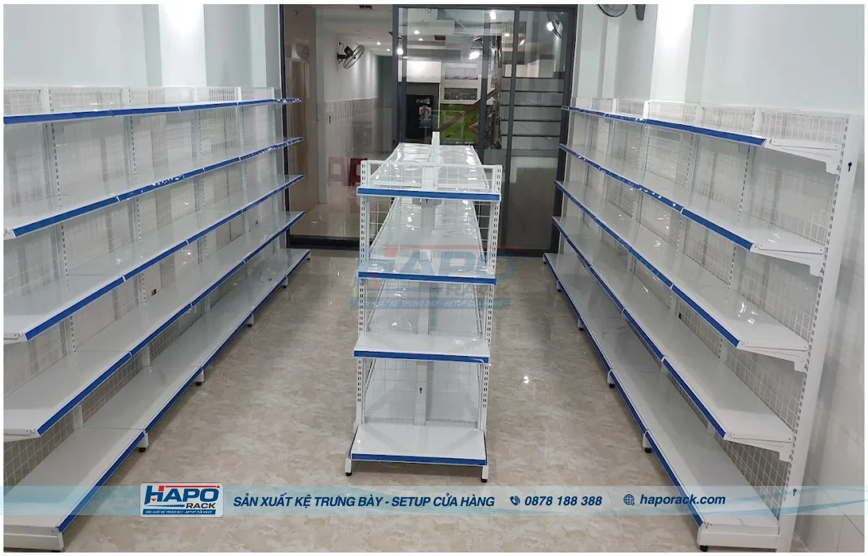 Xưởng Sản Xuất Kệ Siêu Thị Uy Tín Tại P. Bình Trị Đông TP. Hồ Chí Minh