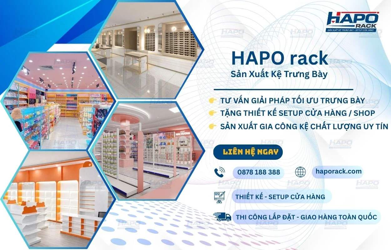 Xưởng sản xuất kệ siêu thị uy tín tại P. Tân Sơn TP. Hồ Chí Minh