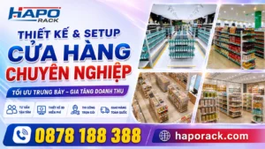 Cà Mau: Xưởng Sản Xuất Kệ Siêu Thị Chuyên Nghiệp