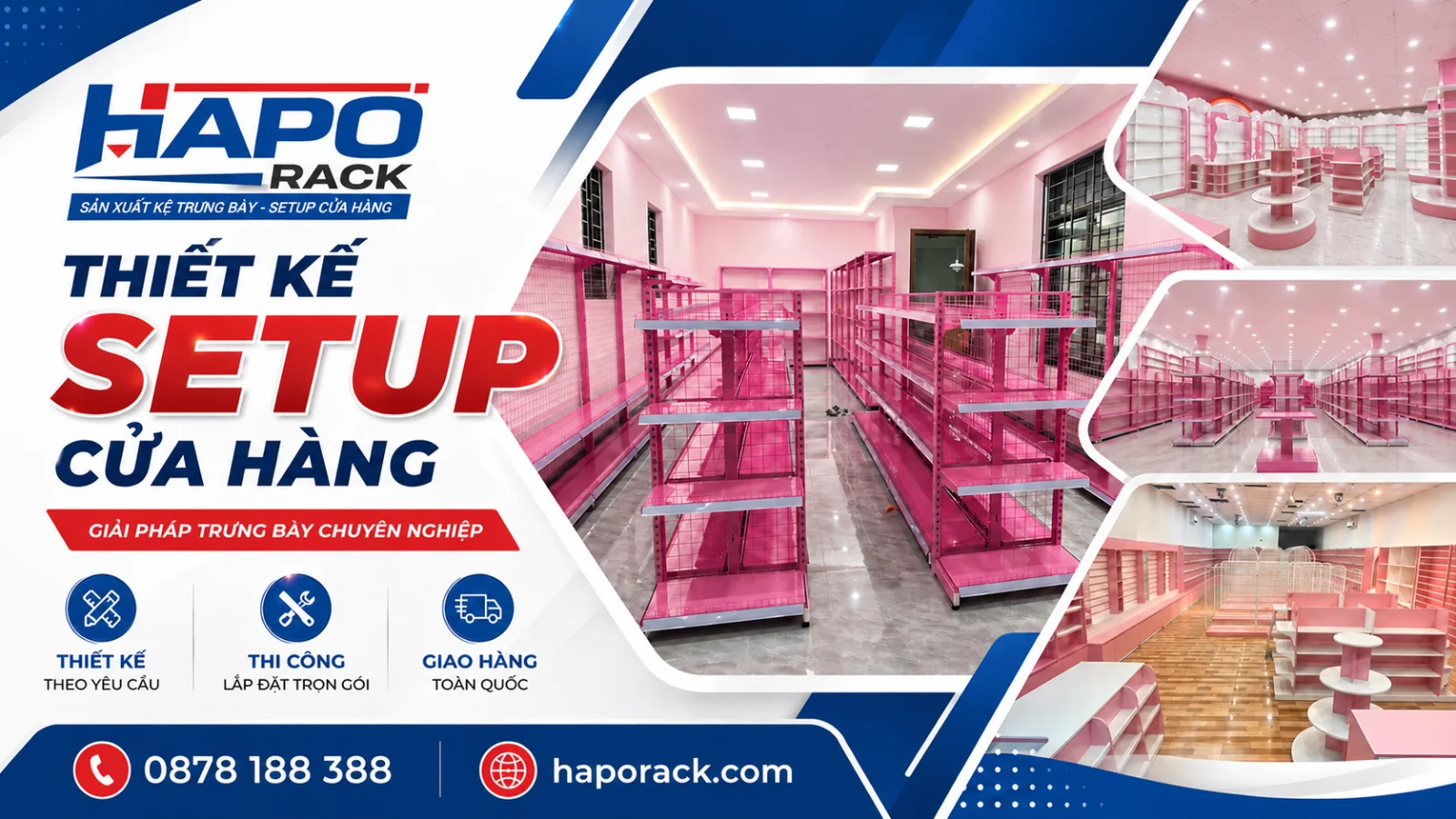 Công ty sản xuất kệ siêu thị tại Bình Hưng Hòa TP. Hồ Chí Minh