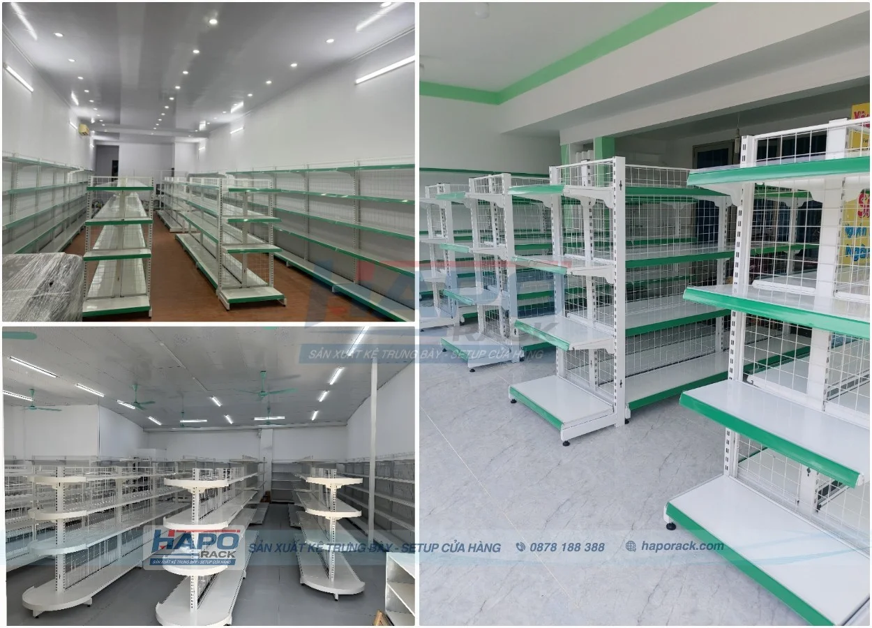 Giải Pháp Kệ Siêu Thị Hiện Đại Tại Bạc Liêu