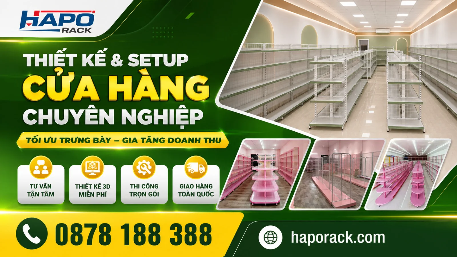 Giải Pháp Kệ Siêu Thị Hiện Đại Tại Bạc Liêu